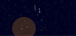 Posizione di Saturno nel mese di Aprile 2015